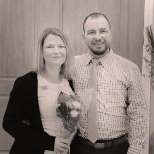 Jamie Prickett and Lee-Ann Prickett