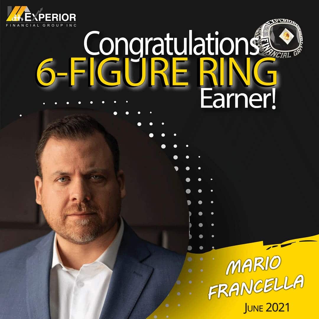 Mario Francella Ring Earner