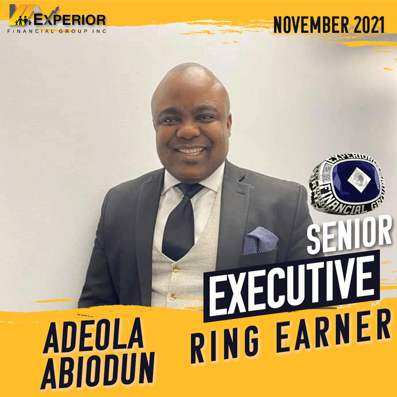 Adeola Abiodun promoted to Senior Executive Director!