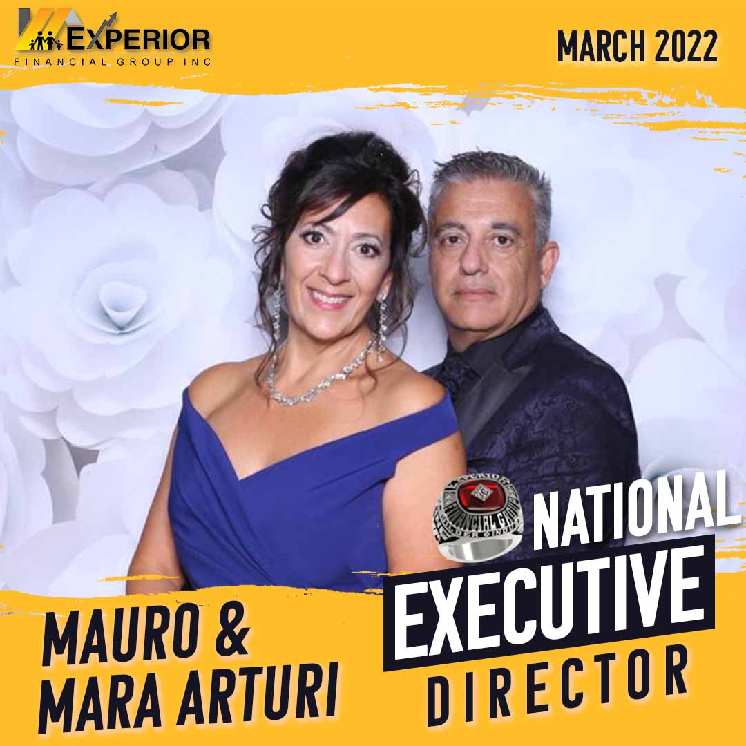 Mauro and Mara Arturi Experior's newest National Executive Directors!