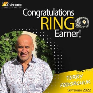 Ring Earner Terry Fedorchuk