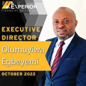 Olumuyiwa Egbeyemi promoted to Executive Director.