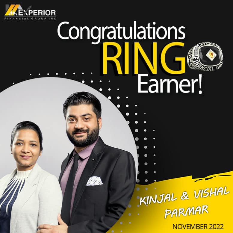 Kinjal and Vishal Parmar - Ring Earner