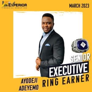 Ayodeji Adeyemo promoted to Senior Executive Director!