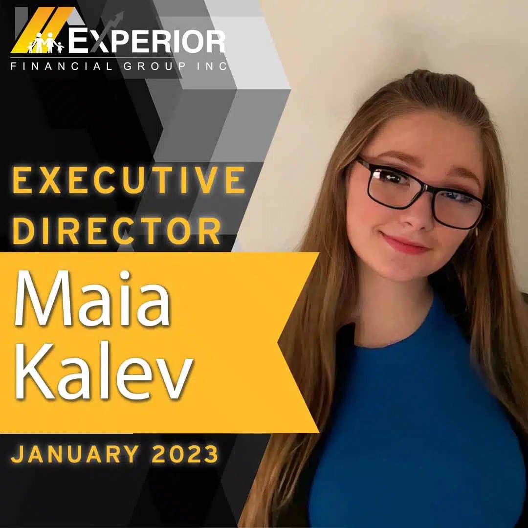 Maia Kalev, Promoted to Executive Director!