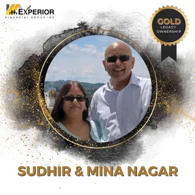 Promotional image featuring Sudhir and Mina Nagar