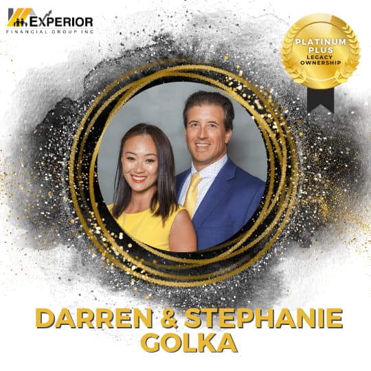 Promotional image featuring Darren and Stephanie Golka