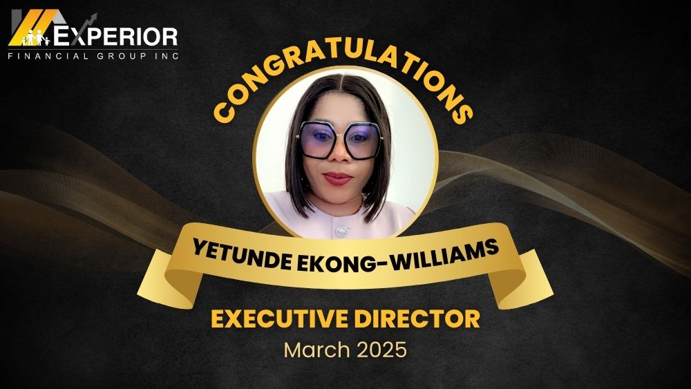 Yetunde Ekong-Williams - Experior Executive Director - March 2025