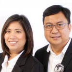 Jonathan Tinio and Wendy Capati
