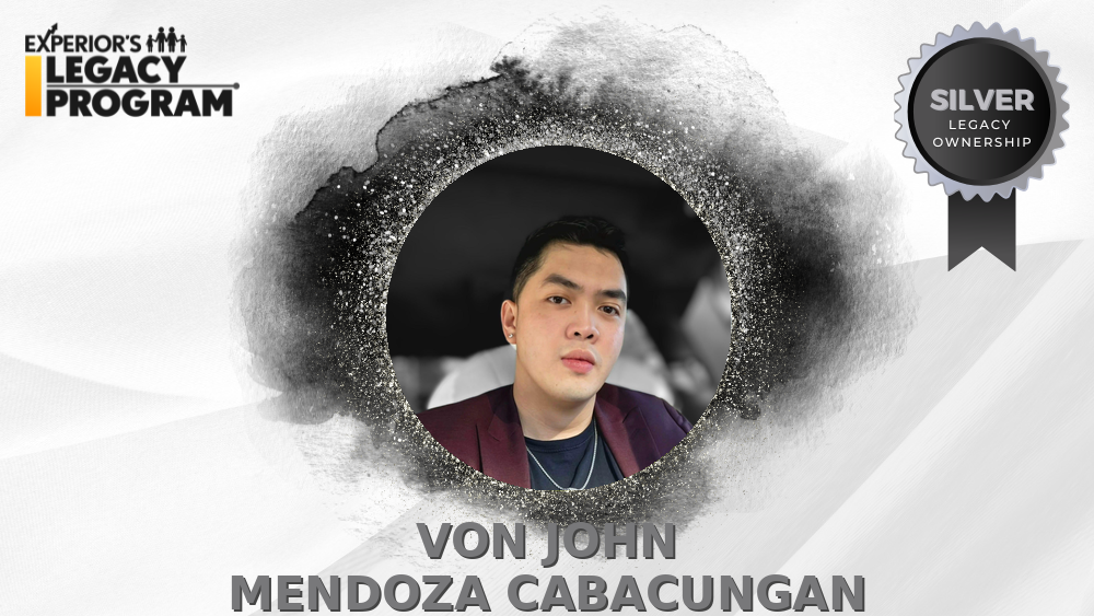 Von John Mendoza Cabacungan - Silver Legacy Owner July 2025