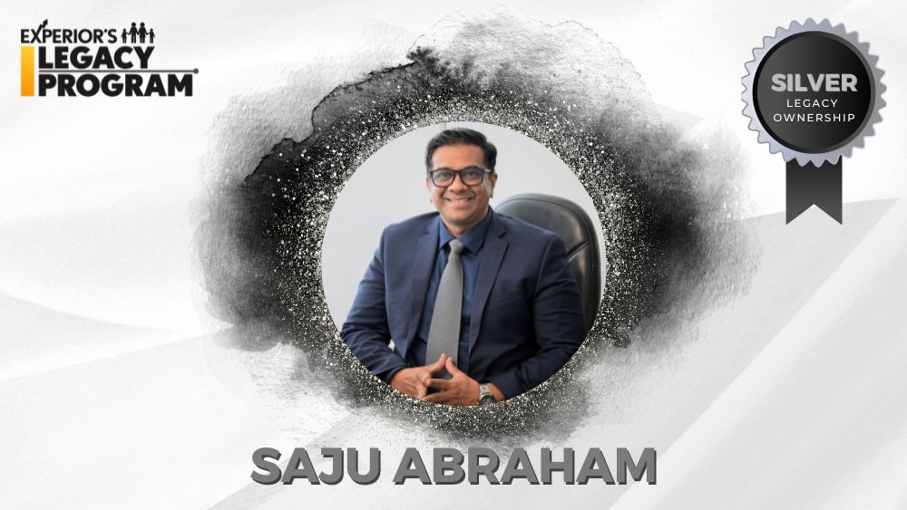 Saju Abraham Silver Legacy Owner - August 2025