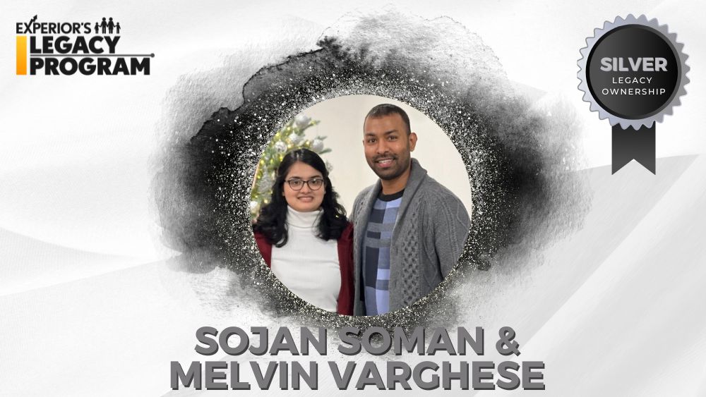 Sojan Soman & Melvin Varghese - Experior Silver Legacy Owners - August 2025