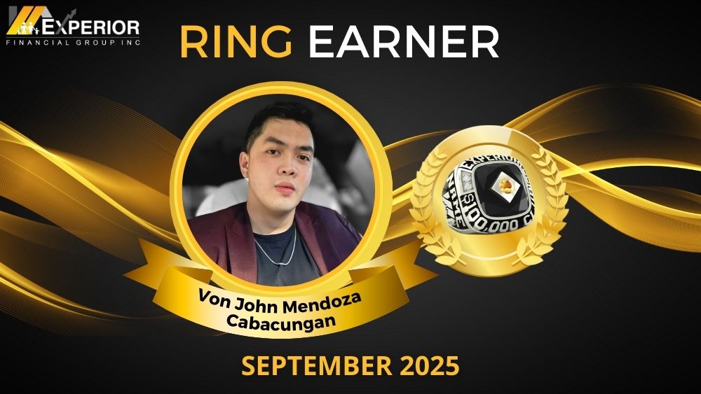Von John Mendoza Cabacungan - Experior Ring Earner September 2025