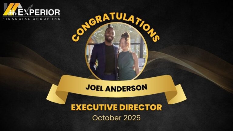 Joel Anderson - Experior Executive Director October 2025
