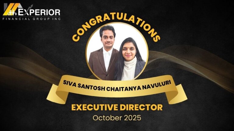 Siva Santosh Chaitanya Navuluri - Experior Executive Director October 2025