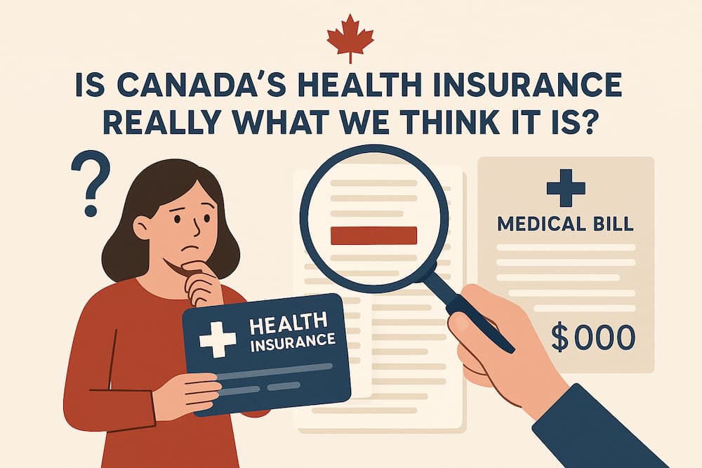 Canadian health insurance graphic